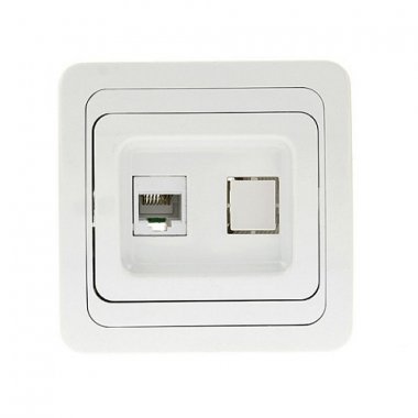 Фотография товара 'EKF Розетка RJ-45 1-местная PROxima EEK01-035-10'