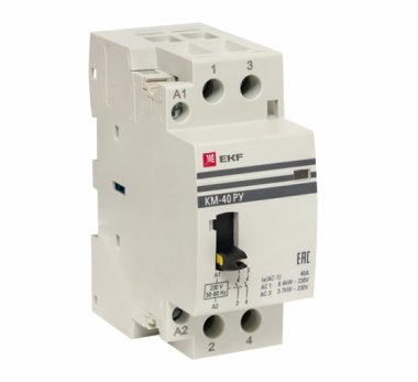Фотография товара 'EKF km-2m-63-20 Контактор модульный КМ РУ 63А 2NO'