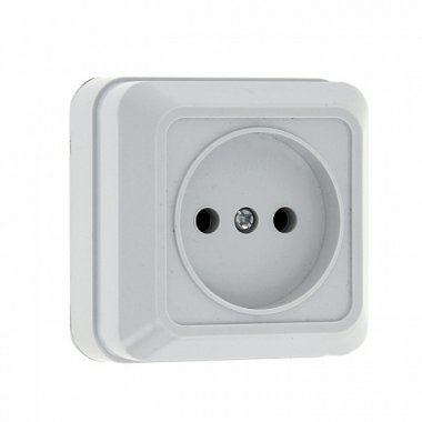 Фотография товара 'EKF Розетка 1-местная 10А без заземления ENR10-022-10'