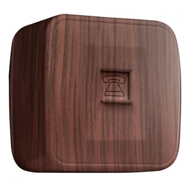 Фотография товара 'EKF Розетка RJ-45 1-местная ОП Минск, 1А, 120В EGK01-035-40'