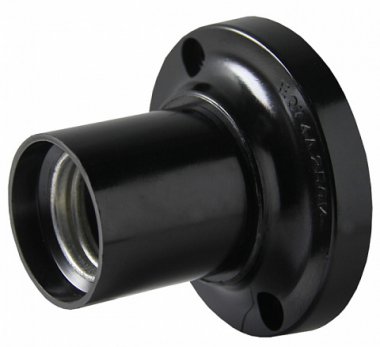 Фотография товара 'EKF Патрон карболитовый потолочный прямой без наклейки PROxima LHC-E27-sc'