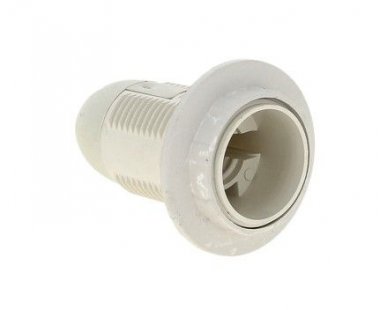 Фотография товара 'EKF Патрон пластиковый с кольцом термостойкий пластик PROxima LHP-E14-r'