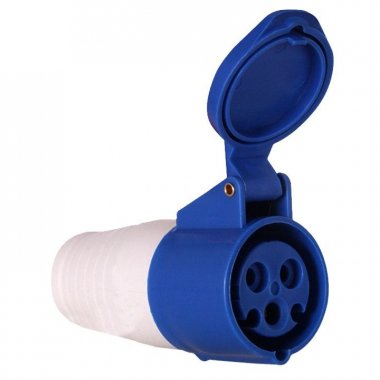 Фотография товара 'EKF Розетка переносная 223 2Р+РЕ 32А 220В IP44 PROxima ps-223-32-220'