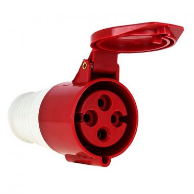 Фотография товара 'EKF Розетка переносная 234 3Р+РЕ 63А 380В IP67 PROxima ps-234-63-380'