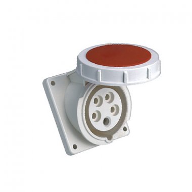 Фотография товара 'EKF Розетка стационарная внутренняя угловая 4352 3Р+РЕ+N 63А 380В IP67 PROxima ps-4352-63-380'