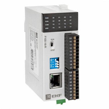 Фотография товара 'EKF F100-16-R Программируемый контроллер F100 16 в/в PRO-Logic'