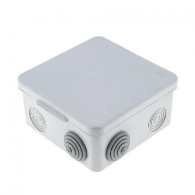 Фотография товара 'EKF Коробка распаячная КМР с крышкой наружная (83х83х54) 7 мембранных вводов IP54 PROxima plc-kmr-030-031'