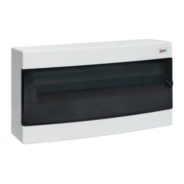 Фотография товара 'EKF ux-1x24-n Щит распределительный навесной "Unix" прозрачная дверь 1x24 модулей IP41'