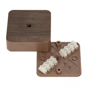 Фотография товара 'EKF Коробка разветвительная КМР (78х78х26) с клеммником PROxima plc-kmr-030-030kg-t'