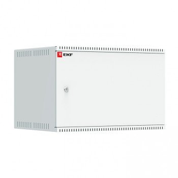 Фотография товара 'EKF Шкаф телекоммуникационный настенный 6U (600х450) дверь металл, Astra A серия Basic ITB6M450'