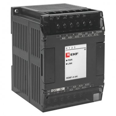 Фотография товара 'EKF REMF-A-4AI Модуль аналогового ввода REMF 4 PRO-Logic'