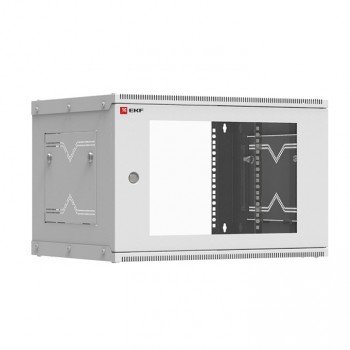 Фотография товара 'EKF Шкаф телекоммуникационный настенный 6U (600х350) дверь стекло, Astra A серия Basic ITB6G350D'