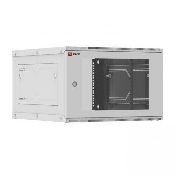 Фотография товара 'EKF Шкаф телекоммуникационный настенный 6U (600х650) дверь стекло, Astra A серия Basic ITB6G650D'