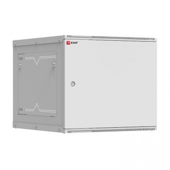 Фотография товара 'EKF Шкаф телекоммуникационный настенный 9U (600х650) дверь металл, Astra A серия Basic ITB9M650D'
