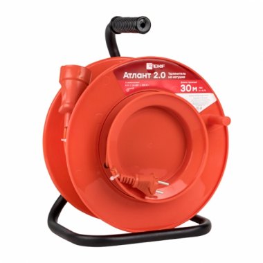 Фотография товара 'EKF UKA02-06-275-1-20 Удлинитель на катушке "Атлант 2.0" ПВС 2*0,75 6А/1,3кВт'