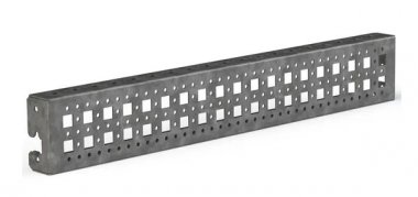 Фотография товара 'EKF AleSta-ARW300 Рейка монтажная широкая перфорированная Д300'