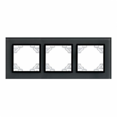 Фотография товара 'EKF ERM-G-403-70 Минск Рамка 3-местная стеклянная'