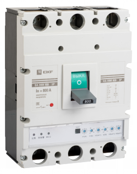 Фотография товара 'EKF Выключатель автоматический ВА-99М 800/800А 3P 75кА с электронным расцепителем EKF PROxima mccb99-800-800me'