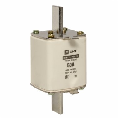 Фотография товара 'EKF fus-37/400/50 Плавкая вставка ППН-37 400/50А габарит 2'