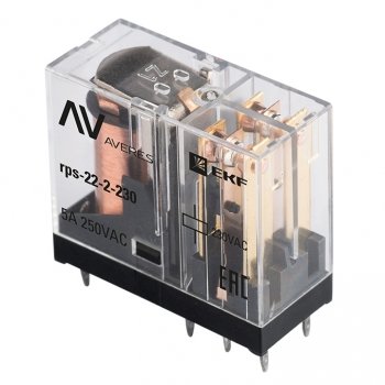 Фотография товара 'EKF РП slim 22/2 5A 230В AC EKF AVERES rps-22-2-230'