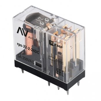 Фотография товара 'EKF РП slim 22/2 5A 24В DC AVERES rps-22-2-24DC'