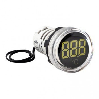 Фотография товара 'EKF Индикатор значения температуры белый ED16-22С ed16-22c-w'