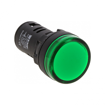 Фотография товара 'EKF Матрица светодиодная AD16-16HS зеленая 24 В DC (16мм) ledm-ad16-24-g'