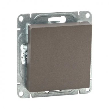 Фотография товара 'EKF UP1-SWM-11 Механизм выключателя, одноклавишный, проходной, мокко Эпика'