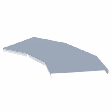 Фотография товара 'EKF kglt45500-HDZ Крышка на угол 45 град. горизонтальный для лестничнго лотка 500 мм'