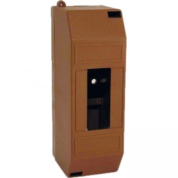 Фотография товара 'EKF Бокс КМПН 1/2 темное дерево инд. штрих-код EKF PROxima pbm40-n-2-dark'