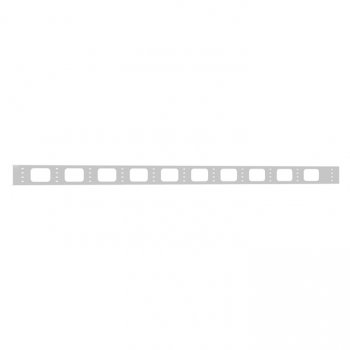 Фотография товара 'EKF Органайзер кабельный вертикальный для стойки внешний с окнами 42U серия EKF PROxima ITACOV42'