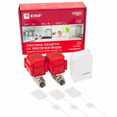 Фотография товара 'EKF AquaExpert-3/4 Система защиты от протечки воды AquaExpert 3/4 дюйма'
