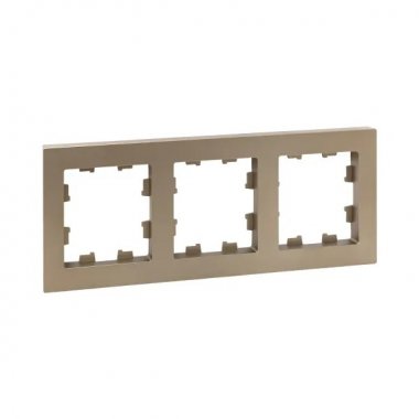 Фотография товара 'EKF UP1-FPC-03 3 - местная рамка, шампань, пластик Эпика'