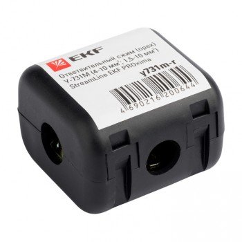 Фотография товара 'EKF Ответвительный сжим (орех) У731М (4-10 мм2; 1,5-10 мм2) y731m-r'