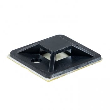 Фотография товара 'EKF Площадка самоклеящаяся (40х40мм.) черная plc-40x40-b'