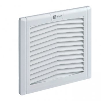 Фотография товара 'EKF Вентиляционная решётка с фильтром 291x291 мм IP54 EKF PROxima EXF433'