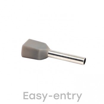 Фотография товара 'EKF Наконечник штыревой втулочный НШвИ(2) 0,75-10 nhvi2-0.75-10'