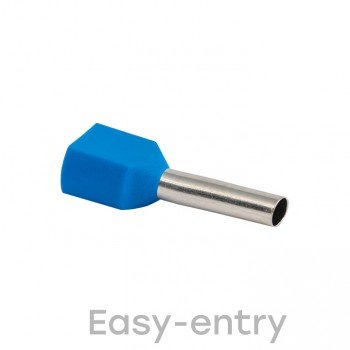 Фотография товара 'EKF Наконечник штыревой втулочный НШвИ(2) 2,5-13 nhvi2-2.5-13'