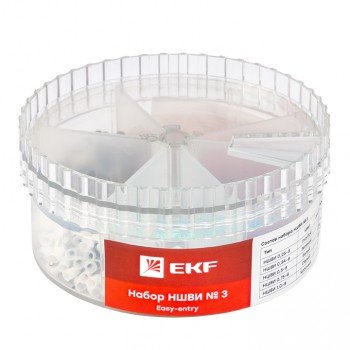 Фотография товара 'EKF Набор НШВИ №3 (0,25-1мм2) nabor-nshvi-3'