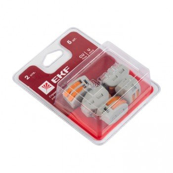 Фотография товара 'EKF Клемма СМК 222-412 plc-smk-412b'