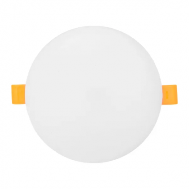 Фотография товара 'EKF DLL-1105-R-18-4000 Светодиодный встраиваемый даунлайт безрамочный ДВО 1105 круглый 18Вт 4000K IP20'