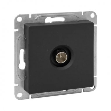 Фотография товара 'EKF UP1-SOB-TV-1 Механизм розетки TV, одиночная, чёрный Эпика'