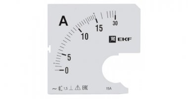Фотография товара 'EKF Шкала сменная для A961 80/5А-1,5 s-a961-80'
