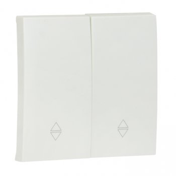 Фотография товара 'EKF Валенсия лицевая панель выключателя 2-кл. проходного 10А жемчуг ESV10-L-027-50'