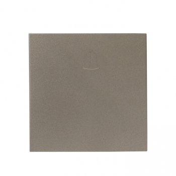 Фотография товара 'EKF Валенсия лицевая панель кнопки звонка 10А кашемир ESV10-L-026-40'