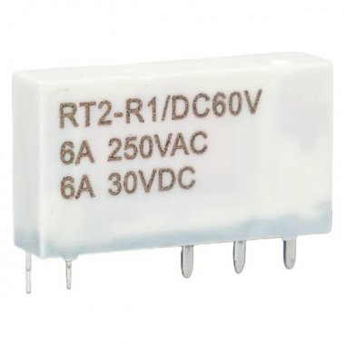 Фотография товара 'EKF rps-23-1-60DC Реле промежуточное РП slim 23/1 6A 60В DC'