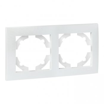 Фотография товара 'EKF Валенсия Рамка 2-местная жемчуг EWM-G-302-50'