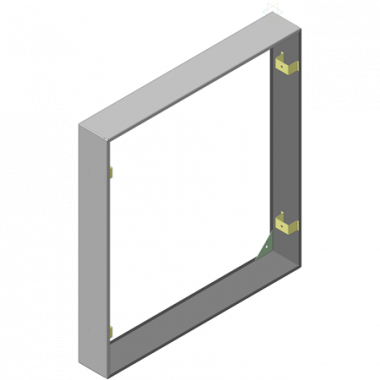 Фотография товара 'EKF mb08-k-bas Кожух для навесной установки ЩЭ (1006х956х140)'