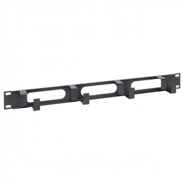 Фотография товара 'EKF TRC-1CO-4R-M-BK Кабельный органайзер TERACOM 1U 4 кольца с окнами'