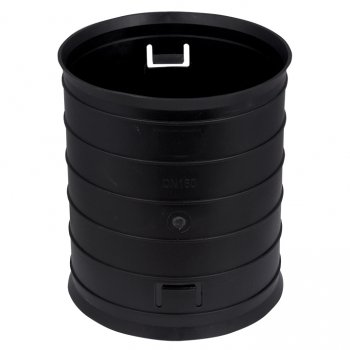 Фотография товара 'EKF Муфта быстросъемная для двустенной трубы d=160 мм CQR160'